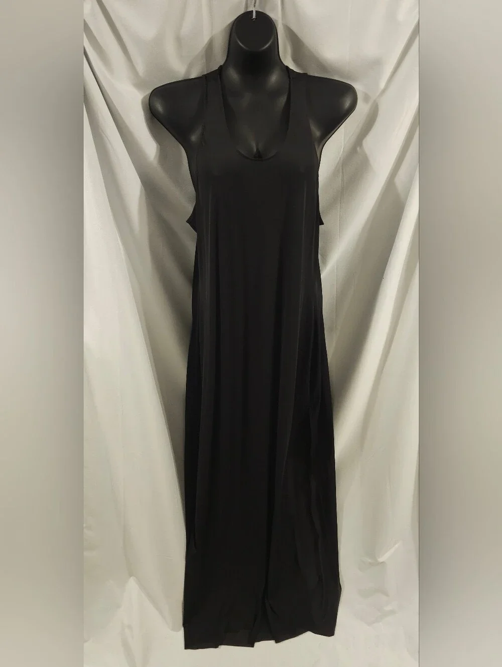Skims Mesh Cover Upa Long Dress CU-DRS-2843 Onyx Size 3X